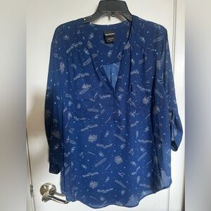 Harry Potter Ravenclaw Top Torrid Size 2